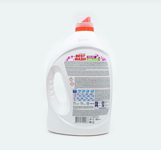 Detergent Lichid Gel BestWash Color Deep Clean Flower Fresh 4.5L