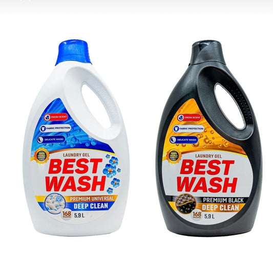 Pachet Detergent Lichid Gel BestWash 2x5.9l